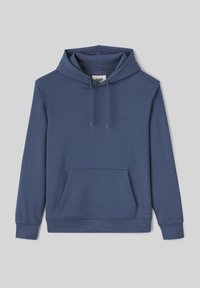 BZB UNI LOURD - Sweat à capuche - bleu marine