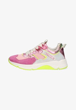 Braqeez FRANCIS FLOW - Sneakers laag - roze geel grijs