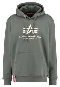 Alpha Industries - BASIC - Luvtröja - khaki Miniatyrbild 1