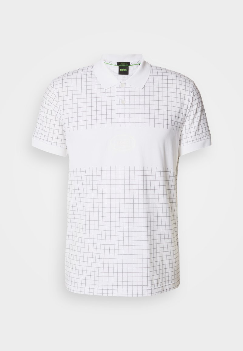 BOSS CHECK - Πόλο - white/λευκό - Zalando.gr