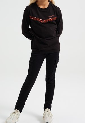 WE Fashion, Sweatshirt - black