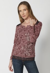Koroshi LONG SLEEVE - Ilgarankovis viršutinės dalies drabužis - uva   grape