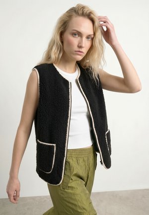 HYPEDROP, HDTUDY TEDDY - Vest - black beauty