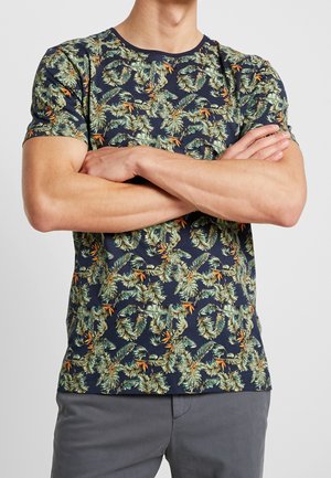 T-shirt print - dark blue