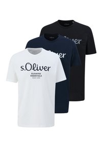 Unausgewählt, weiß   blau   schwarz