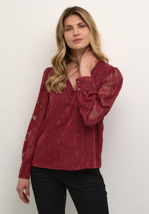 TULLA  - Blouse - sun dried tomato