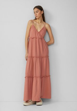 LANGES  SARAH & TINI - Robe longue - papaya
