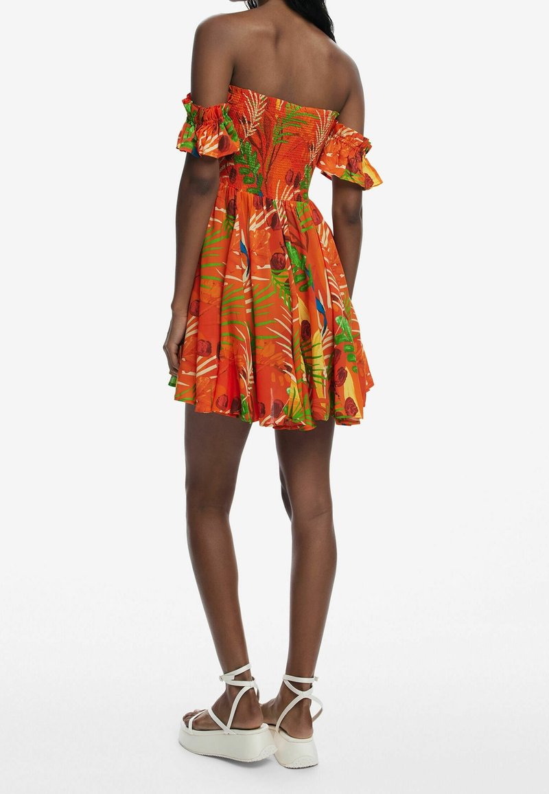 desigual orange dress Desigual Vest Jasmine