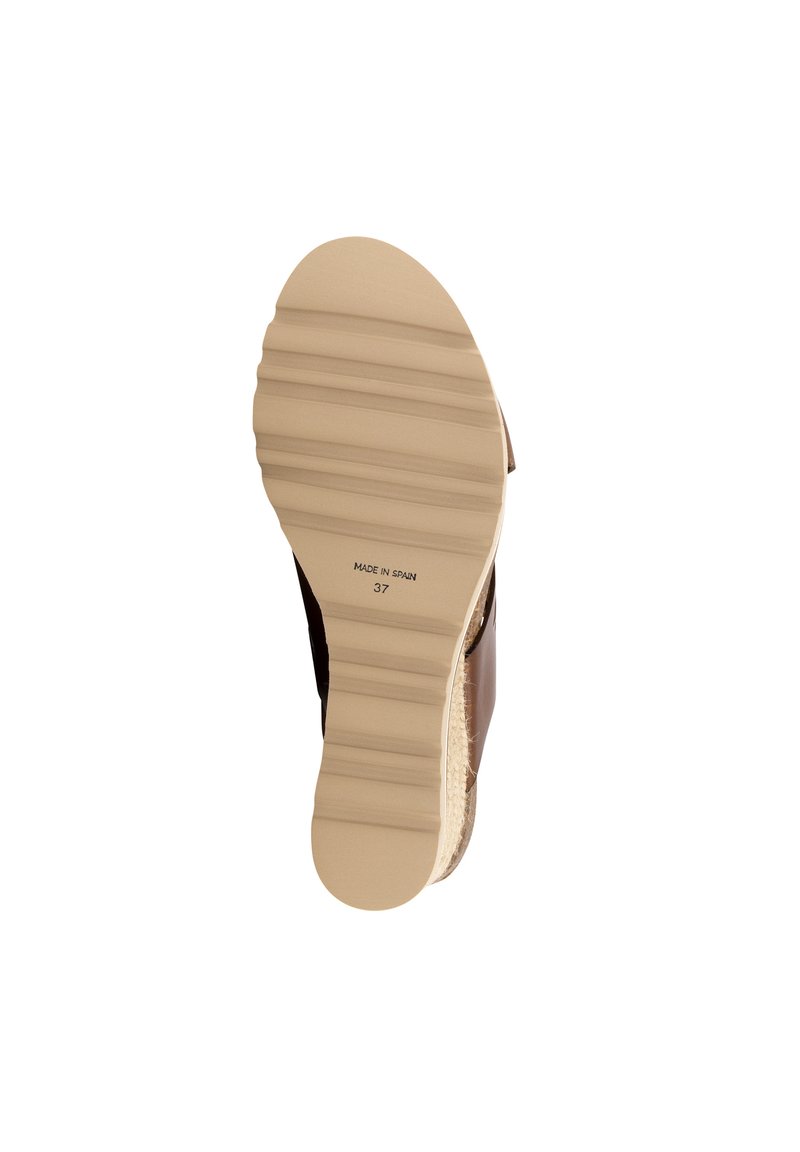 Damen Sneaker | Travelin CAMBRILS Keilsandalette cognac - OJ74374 Damen Sneaker | Travelin CAMBRILS Keilsandalette cognac - OJ74374
