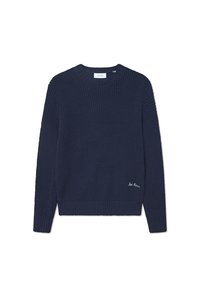 ALVIN WAFFLE CREWNECK - Pulover - dark navy