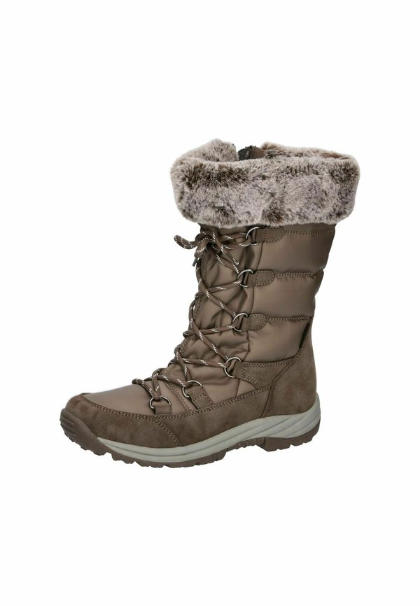 JULIA – Snowboot/Winterstiefel – braun