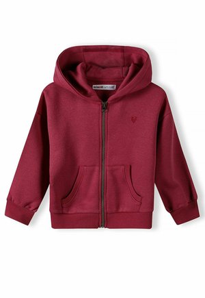 STANDARD  - Zip-up sweatshirt - berry