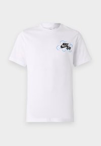 TEE - T-shirt imprimé - white/black