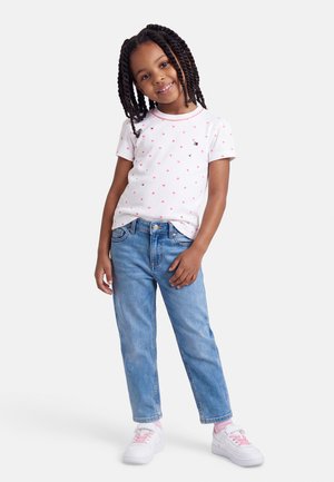 HEARTS TEE UNISEX - T-shirt con stampa - white