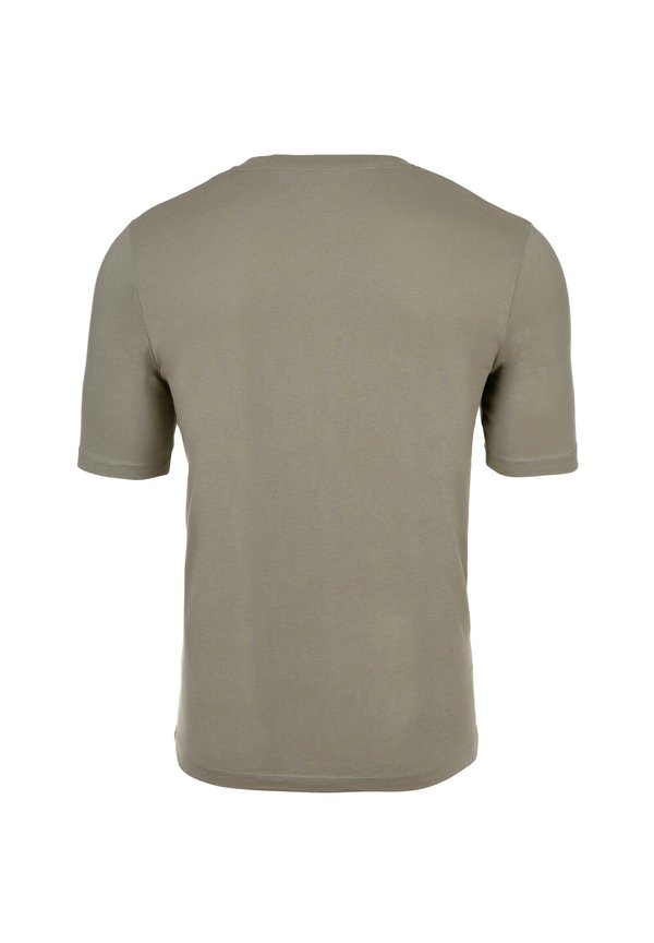 5ER PACK LEOGRA CREW NECK KURZARM RUNDHALS 
 LOGO  - Print T-shirt - schwarz weiß blau grün beige4