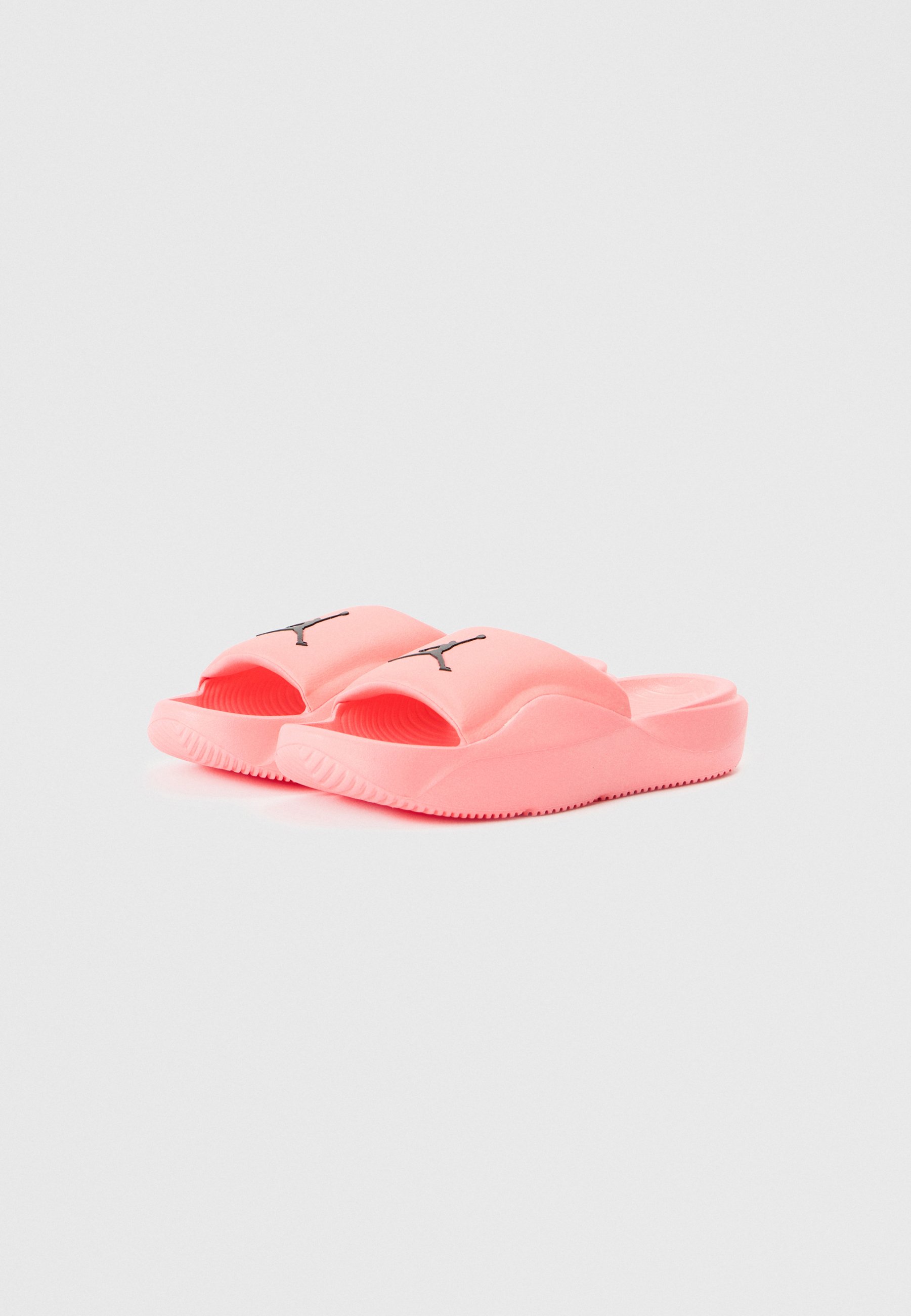 pink jordan flip flops