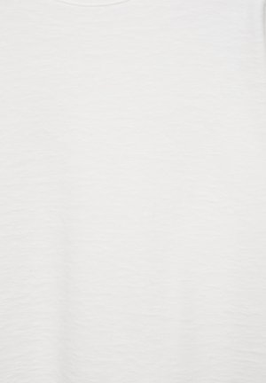 PULL&BEAR, RELAXED FIT TEXTURED - T-SHIRT - T-shirt basique - white