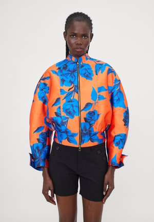 Bomberjacke - orange/blue