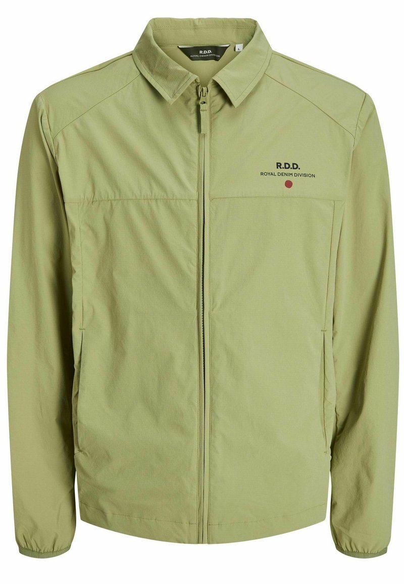 R.D.D. ROYAL DENIM DIVISION Lichte jas olijfgroen