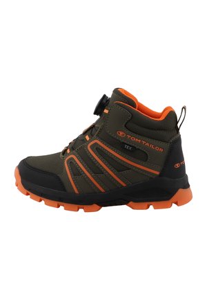 TOM TAILOR STIEFEL UNISEX - Bottines à lacets - khaki orange