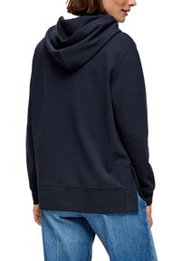 s.Oliver Felpa con cappuccio - navy