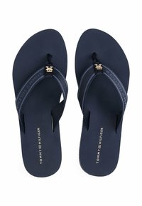 Tommy Hilfiger WEBBING TONAL LOGO - Infradito da bagno - space blue