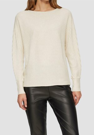 Jumper - mottled beige