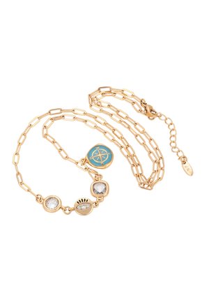 Collana - rose gold-coloured turquoise