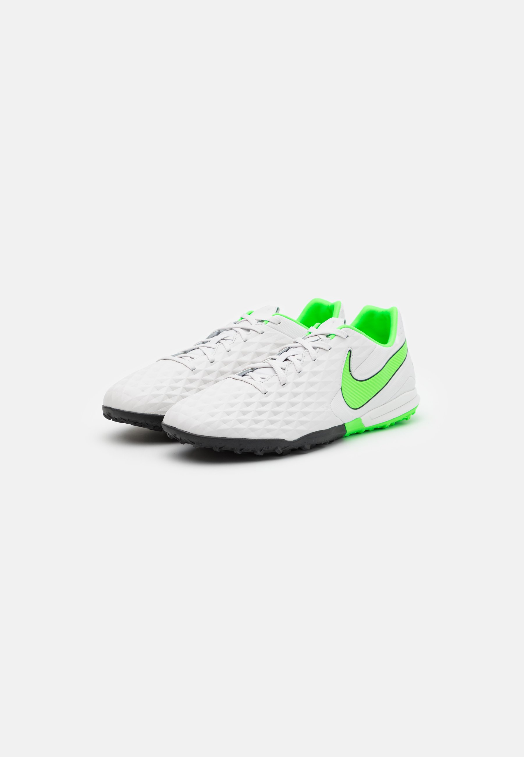 Nike Performance TIEMPO LEGEND 8 PRO TF - Chaussures de foot multicrampons  - platinum tint/rage green/gris clair - ZALANDO.FR