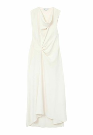 Reiss, REGULAR FIT - DOROTA DRAPE-DETAIL SLEEVELESS MIDI DRESS - Maxikleid - ivory