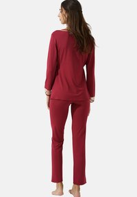 Lisca MANCHES LONGUES GLORIOSA SET - Pyjama - rouge