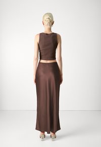 ONLY ONLOLIVIA LONG BOW SKIRT - Maxisukňa - moonscape