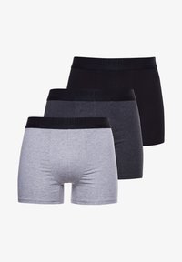 Seleccionado, black charcoal grey