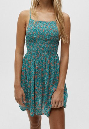 Denní šaty - mottled green