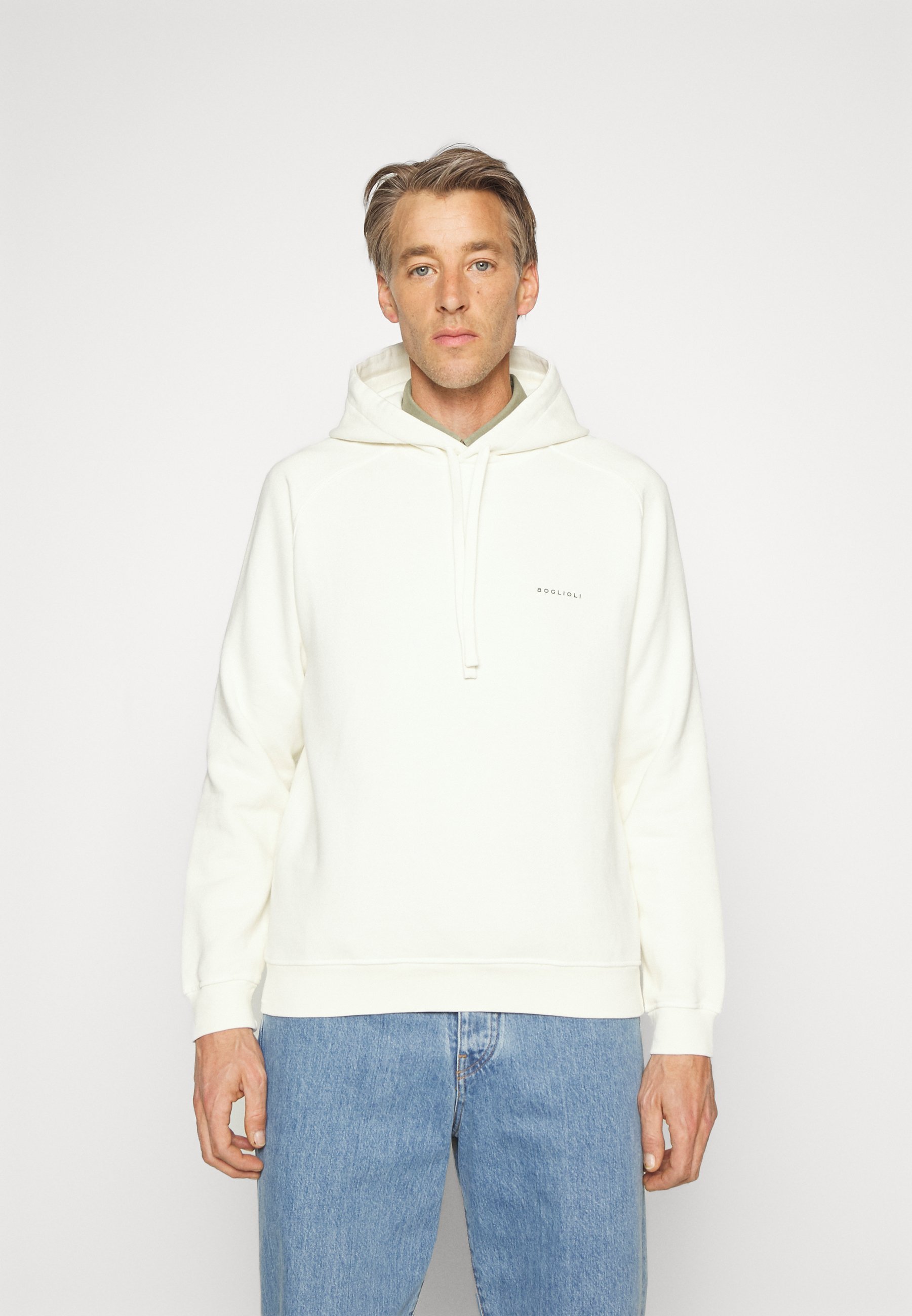 Boglioli Sweatshirt offwhite, Men's, Size: XXL, Off-White