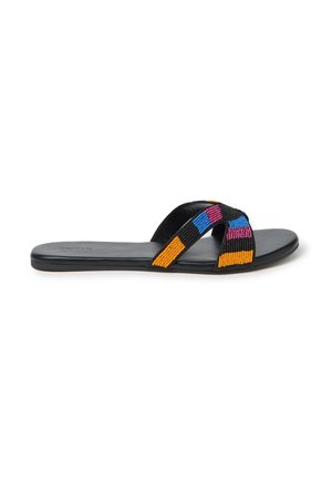 WITH BEADS - Sandalias planas - multicolour