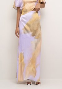 Karen by Simonsen OLGA - Maxinederdele - olga print lilac