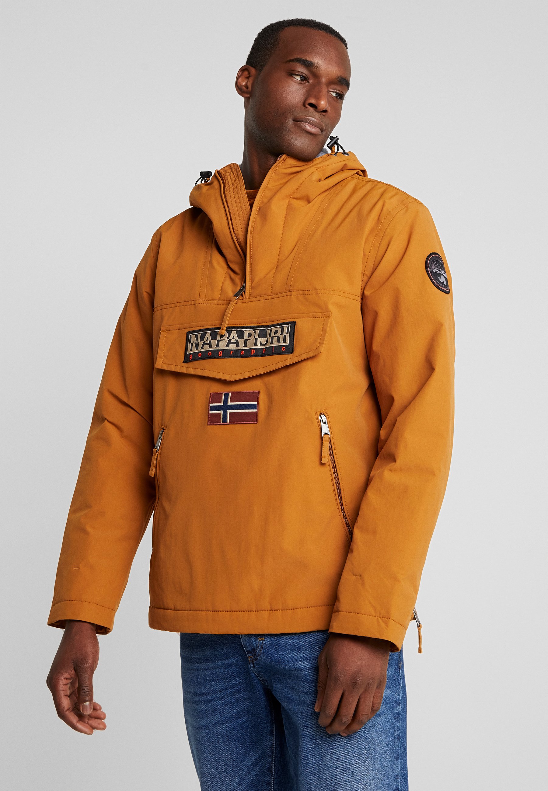 Napapijri RAINFOREST POCKET Vinterjakke golden brown Napapijri RAINFOREST POCKET Vinterjakke golden brown