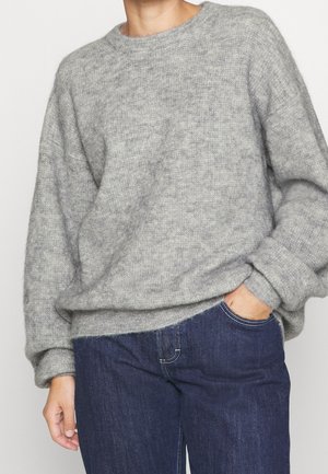 Pullover - mottled grey