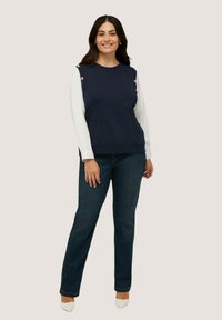 Fiorella Rubino MANICHE A CAMICIA - Top - blu