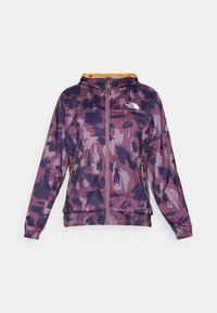 MOUNTAIN ATHLETICS WIND TRACK TOP PRINT - Hardshelljacke - midnight mauve