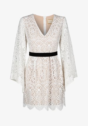 MAYA - Sukienka letnia - white beige black