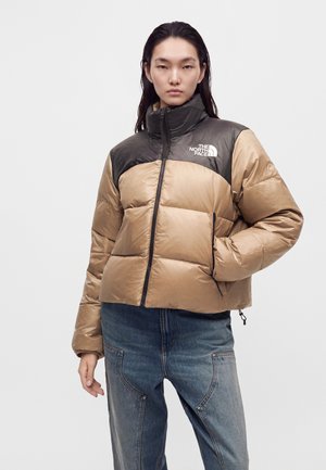 The North Face, PERTEX NUPTSE REVERSIBLE - Зимно яке - garnet/black