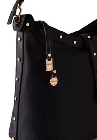 Borbonese METROPOLE HOBO MEDIUM - Borsa a mano - dark black