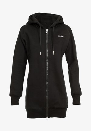 Zip-up sweatshirt - black