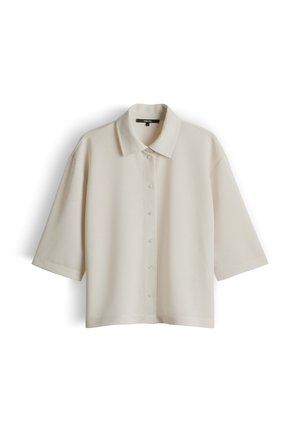 someday., SOMEDAY. KURZARMSHIRT KULEA - Button-down blouse - natural glaze