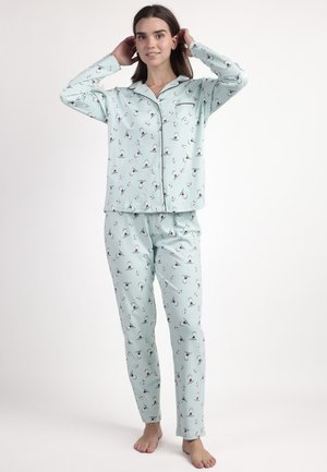 PEANUTS SET - Conjunto de pijama - azul