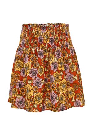 A-lijn rok - geel dessin