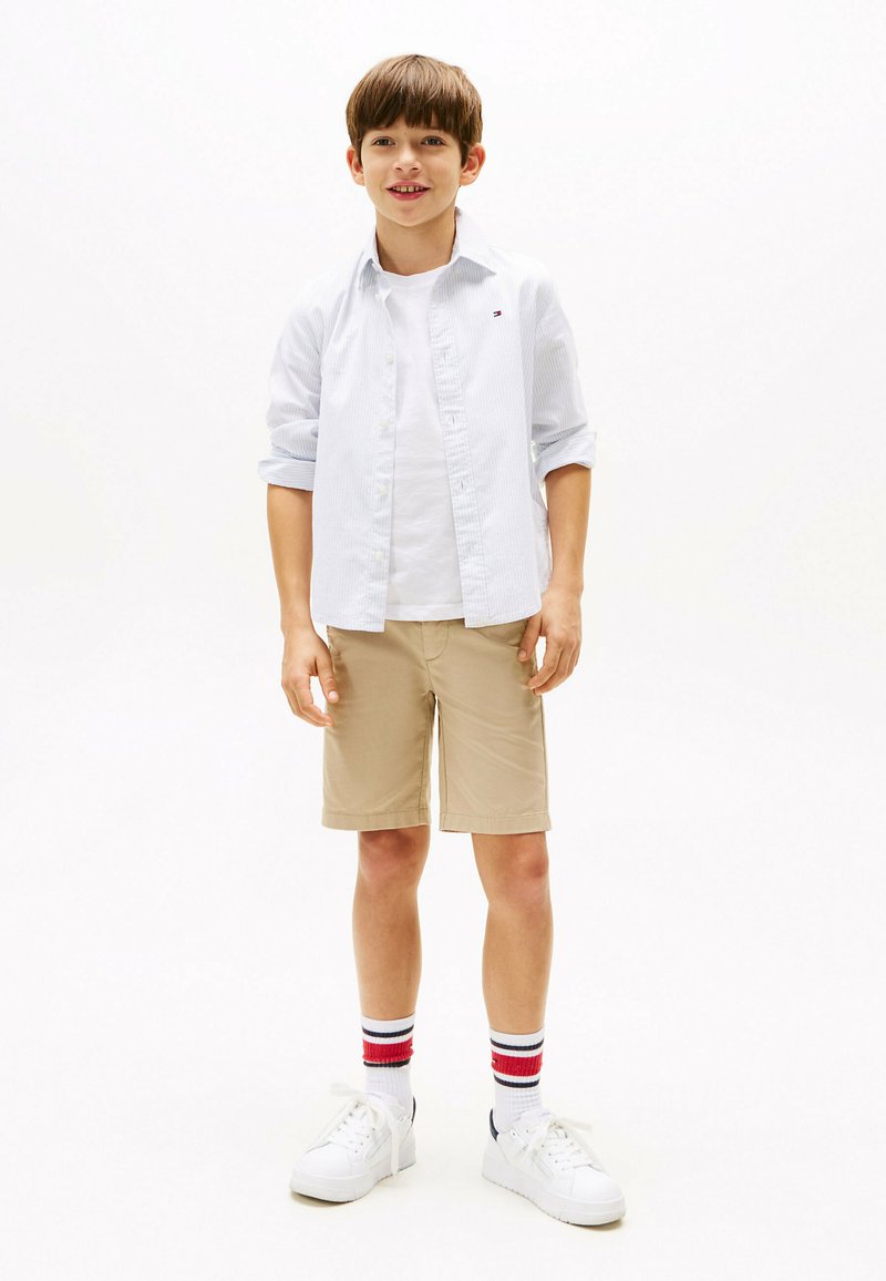 Tommy Hilfiger - FLEX ITHACA - Hemd - breezy blue stripe, Vergrößern