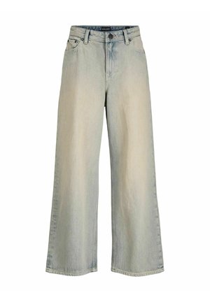 WIDE FIT JJIDAVE JJORIGINAL - Brīva piegriezuma džinsi - blue denim